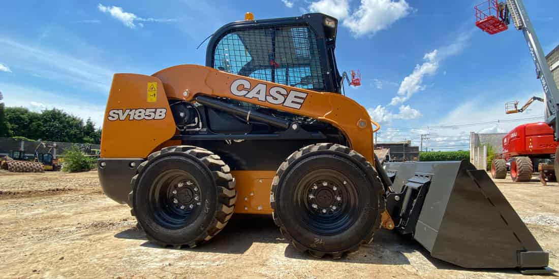 Minicarregadeira Case sv185 especificações e diferenciais Armac