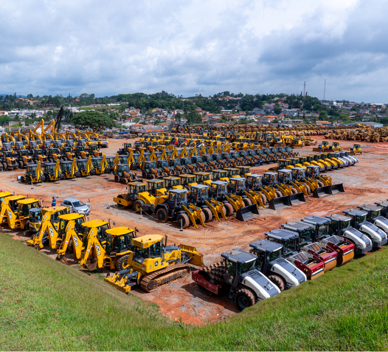 frota de máquinas linha amarela armac