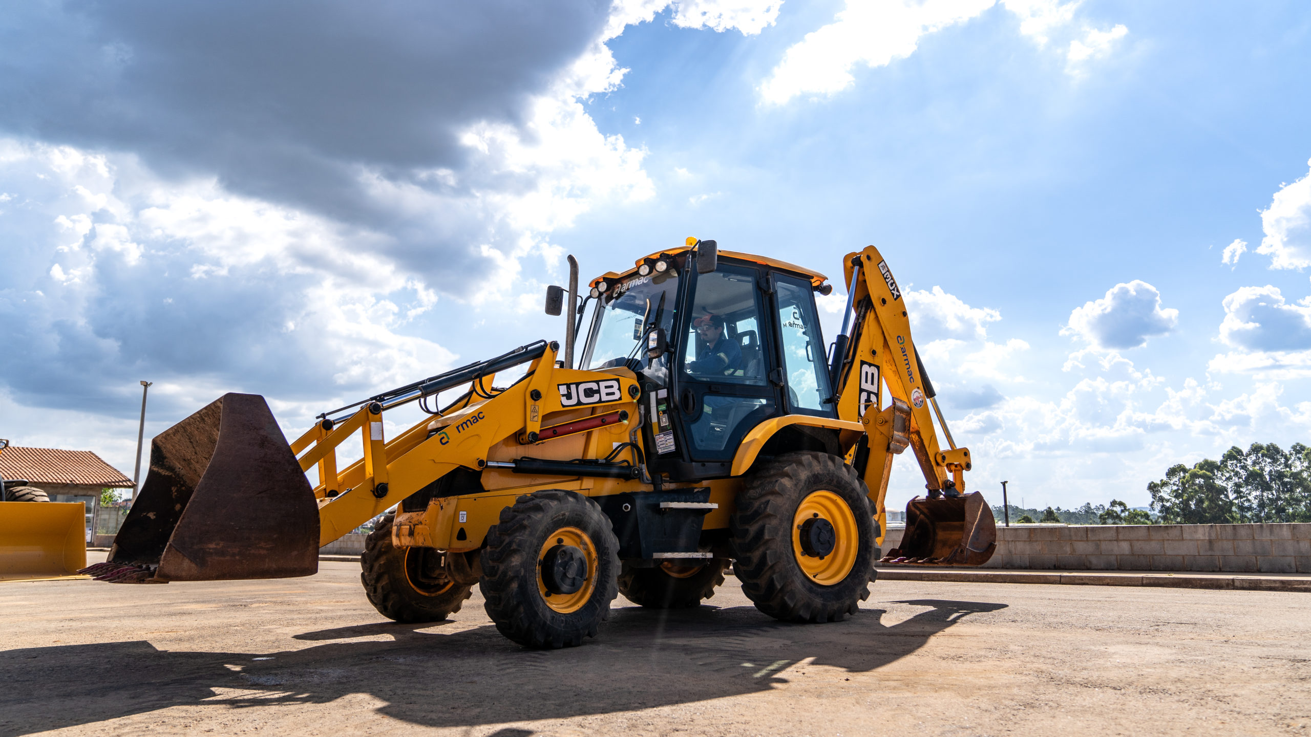 Retro Pala JCB 3CX